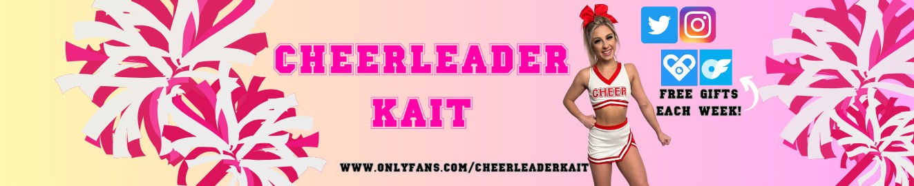Cheerleader Kait баннер